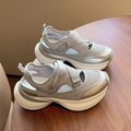 Mesh dad shoes for women 2026summerbest selling velcro soft bottom casual shoes for women outwear sports sandals for women