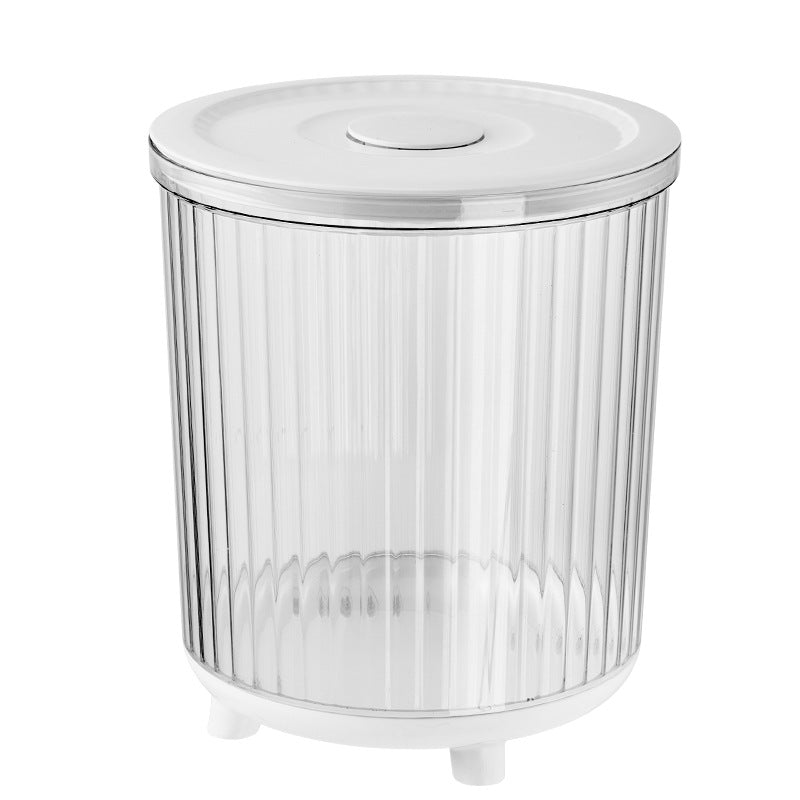Pet grain cat food storage bucket food grade household sealed moisture-proof grain storage bucket plastic sealed storage rice storage bucket
