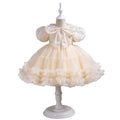 Yimingwei  kids first birthday full moon kids dress performance costume kids princess tutu skirt kidsdress