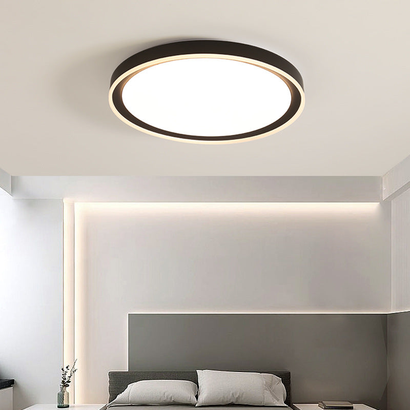 Full Spectrum Eye Protection Bedroom Light Modern Simple LED Ceiling Light 2025 New Master Bedroom Atmospheric Room Lighting
