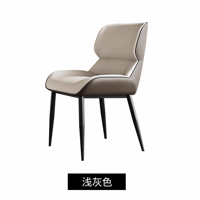 Foshan dining chair - premium home & restaurant style, doll backrest, italian minimalist design, hotel leisure chair, negotiation chair