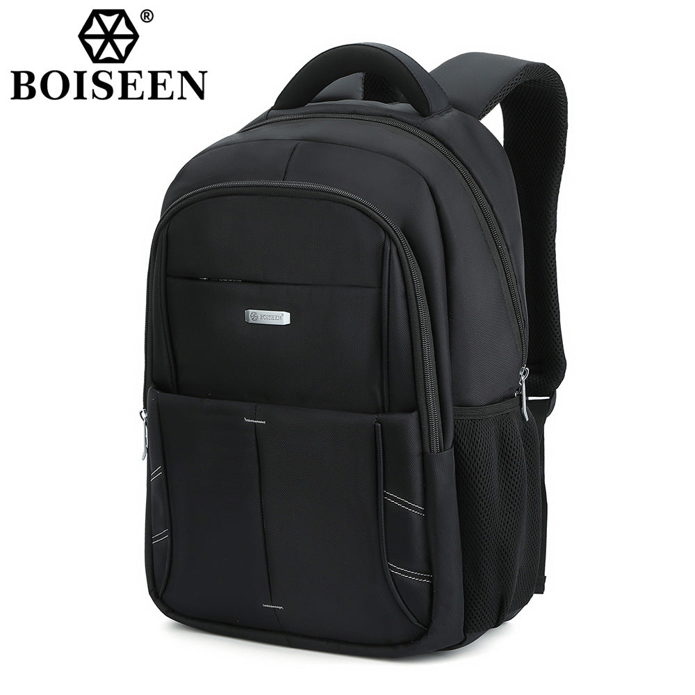Boiseen2023 new men's backpack  large-capacity business travel backpack waterproof schoolbag manufacturer