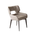 Italian normcore genuine leather dining chair for home backrest desk armchair restaurant owner chair designer robert chair