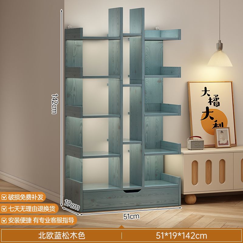 Bookshelf floor-standing storage rack simple small bookshelf for homepopular book storage rack display shelf living room storage rack