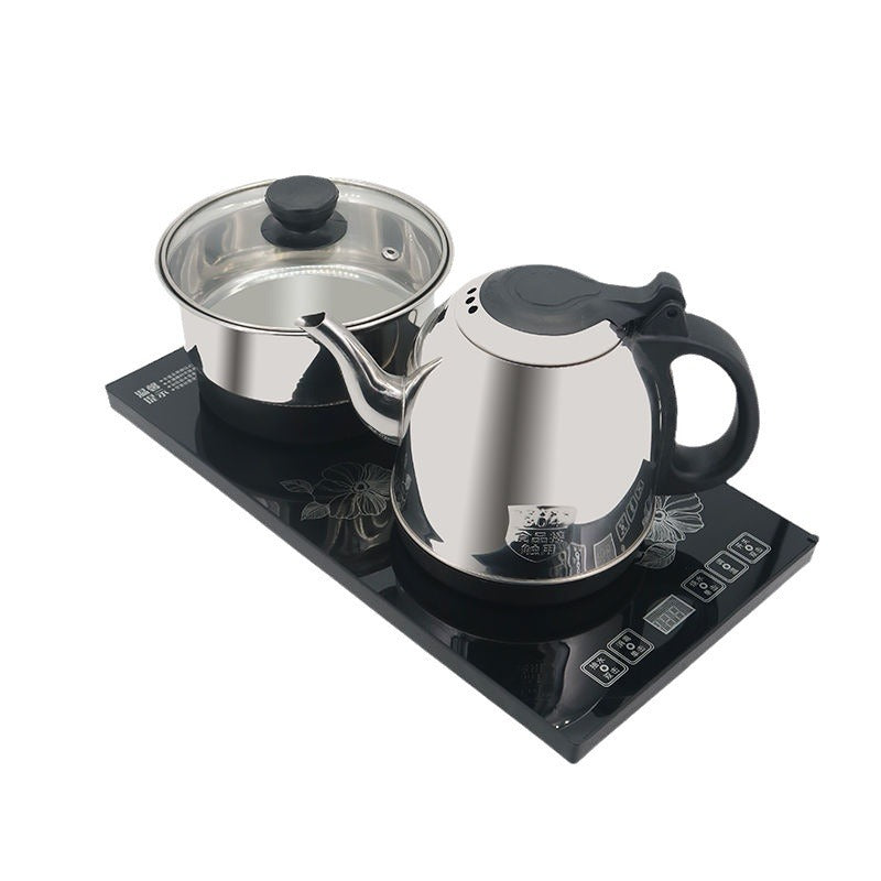 Fully automatic water kettle for homeelectric water kettle bottom water bubble boiling self-priming water pumping tea set suit electric tea stove