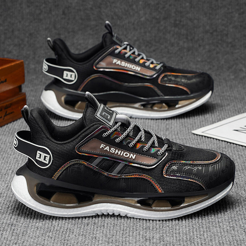 Men's shoes 2026 new spring collection: lightweight, soft-soled, ultra-lightweight, shock-absorbing running shoes for teenagers and students - trendy footwear