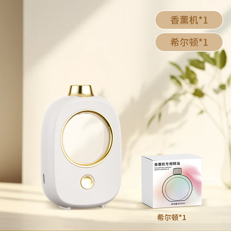 Smart aroma diffuser for home & hotel: automatic essential oil diffuser for bedroom & bathroom - freshening, deodorizing, and scenting machine