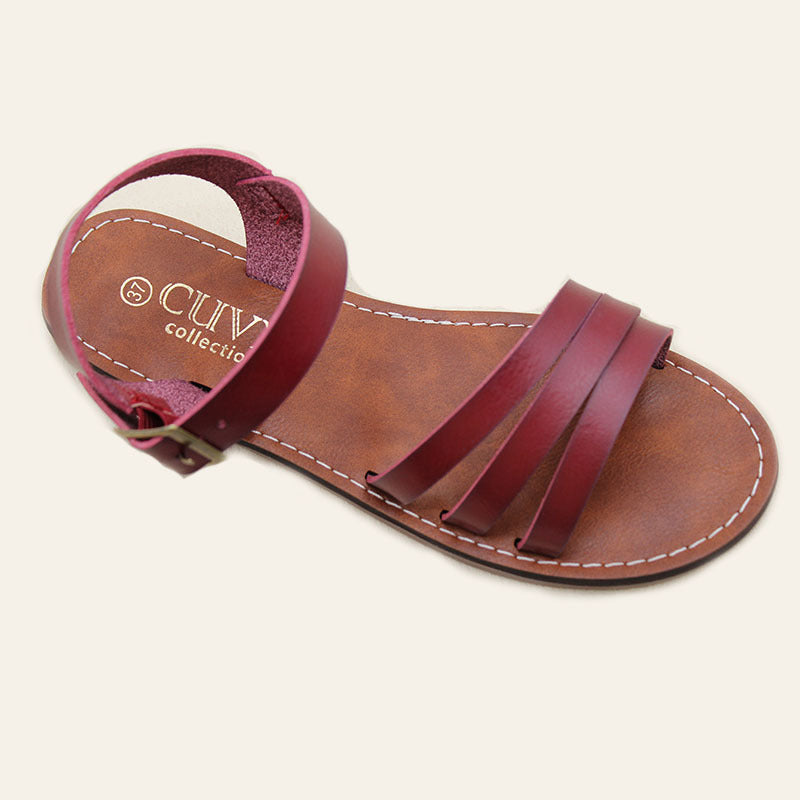 Foreign Trade Chaozhou Women's Shoes Flat Sandals Summer Beach Shoes Non-slip Comfortable One-word Belt Shoes Ladies Sandals