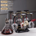 Decanter + wine glass 460ml + red wine rack