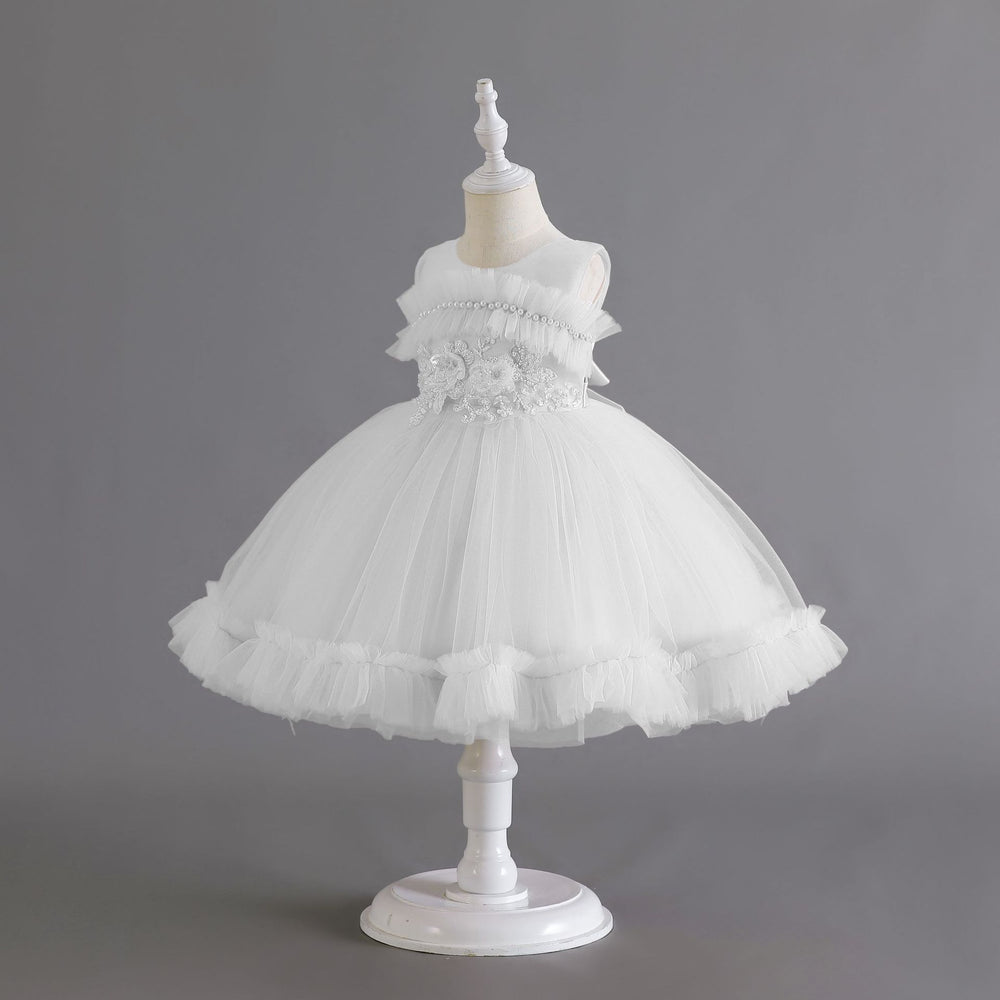 Export children's sequin lace princess dress for baby girls' first birthday - baby dress
