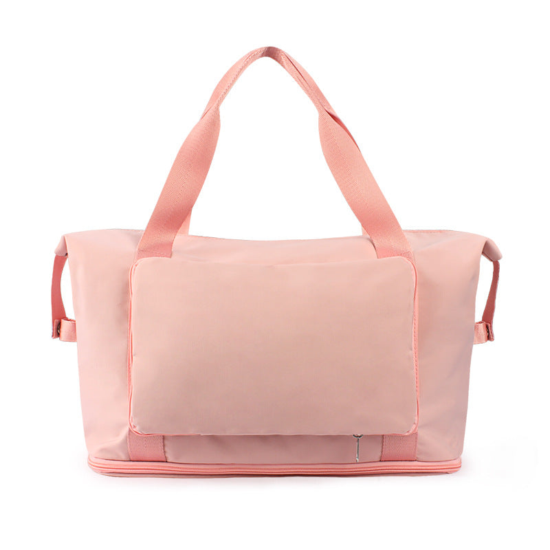 New Women's Lightweight Tote Bag Large Capacity Sports Yoga Fitness Bag Foldable Mountaineering Hiking Travel Bag