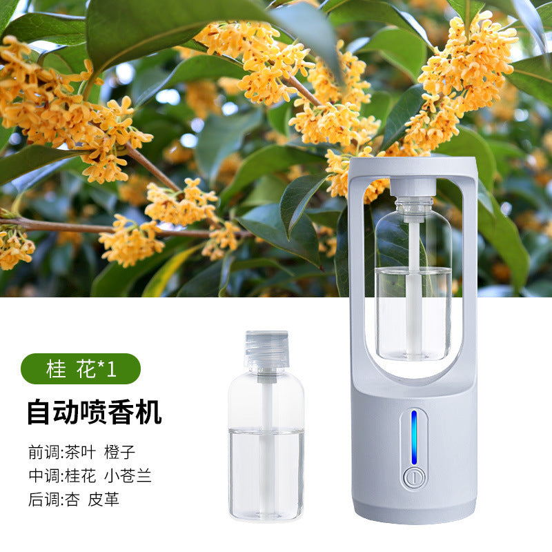 New automatic scent diffuser for home, hotel, humidifier, bedroom, bathroom - smart aroma diffuser, mist diffuser, cross-border e-commerce