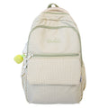 The upper body of the schoolbag is so comfortable. k-style cute style backpack comes with free pendant. large capacity for girls. wholesale. easiest for match