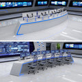 Custom curved aluminum alloy bracket - [price] per meter