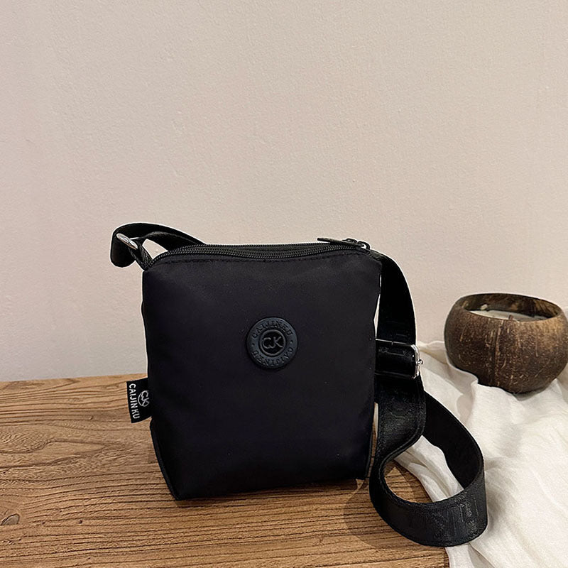 new arrivalcasualpure color small bag for women casual lightweight oxford cloth crossbody bag easiest for match shoulder bag mobile phone bag