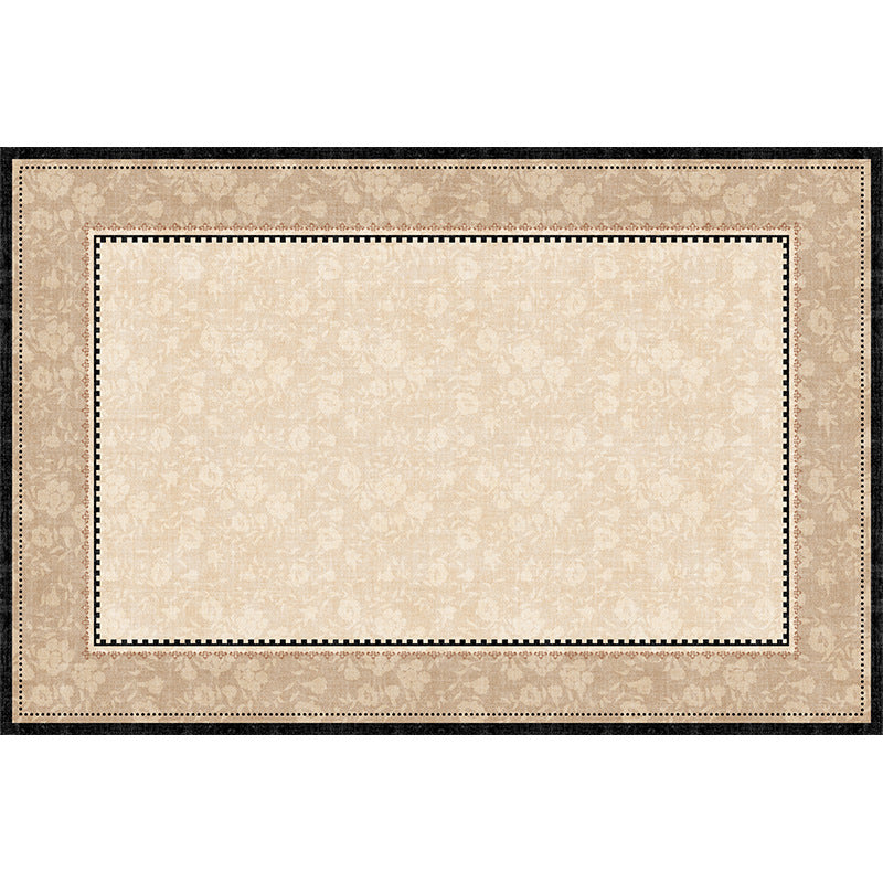 Carpet living room 2026 new retro medieval style no-wash, wipeable, waterproof and anti-fouling, maintenance-free bedroom coffee table floor mat