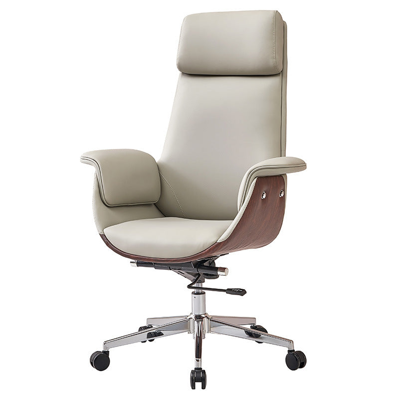 Boss Chair Office Chair Modern Leather Chair Simple Computer Chair Manager Study Household Swivel Chair Light Luxury Live Chair