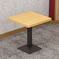60*60 multi-layer board (wood color-black table frame)