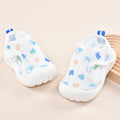 Baby sandals for boys, summer first walker shoes, 0-1-2 years old infant anti-slip soft sole mesh shoes for babies and toddlers, baby girl shoes