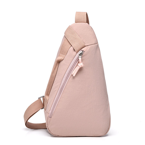 Wholesale Korean version of sports cycling breast bag multi-functional commuter messenger bag large capacity fashion versatile portable shoulder bag