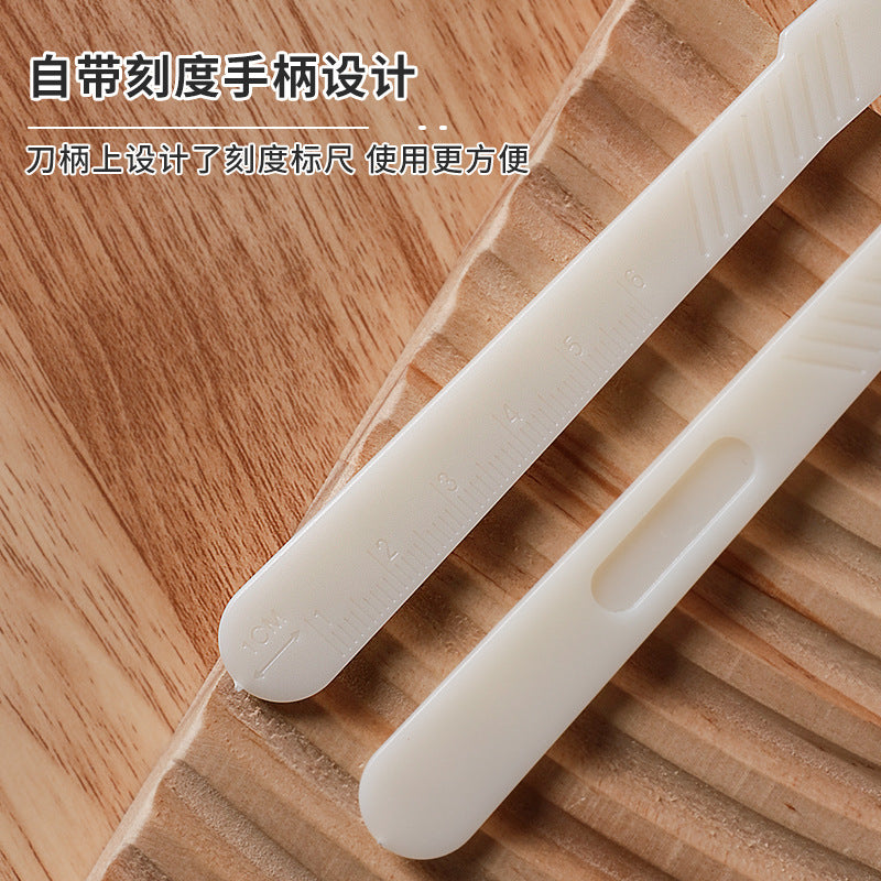 European-style bread cutter, baking tool, french baguette scoring knife, carbon steel shaping knife, stainless steel cutting knife