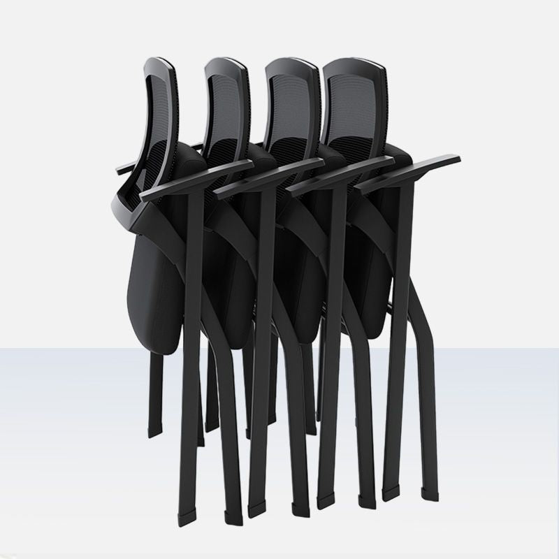 Training folding chair backrest with table board conference room training table and chair all-in-one stool foldable office chair training chair