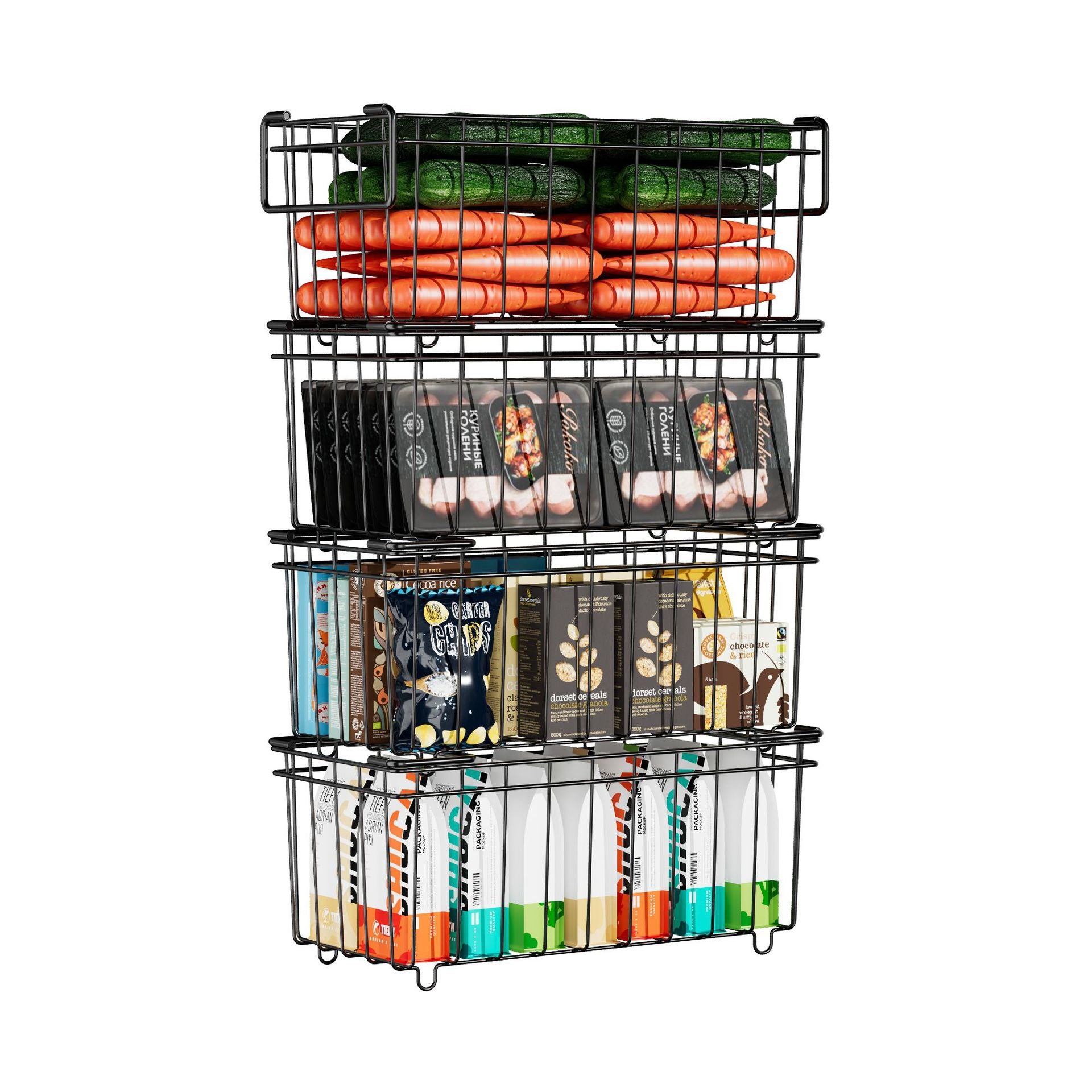 Strictly select popular sundries storage frame refrigerator cabinet storage basket bathroom kitchen bedroom classification storage frame storage basket