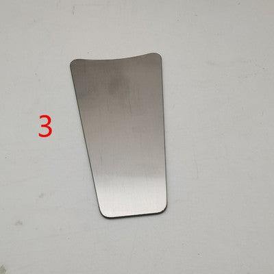 Glass dental reflector, double-sided single-sided background, jaw buccal lingual photographic plate, restoration of camera tools, oral cavity