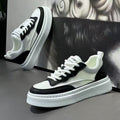 Men's spring 2025 new breathable white sneakers, athletic casual shoes, trendy men's brand, niche anti-slip wear-resistant skate shoes