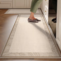 Kitchen floor mat non-slip oil-proof waterproof wipeable no-wash stain-resistant  new special carpet no-wash foot mat