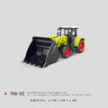 Kidsartificial inertia farmer truck tractor model detachable engineering vehicle farm series toys cross-border wholesale