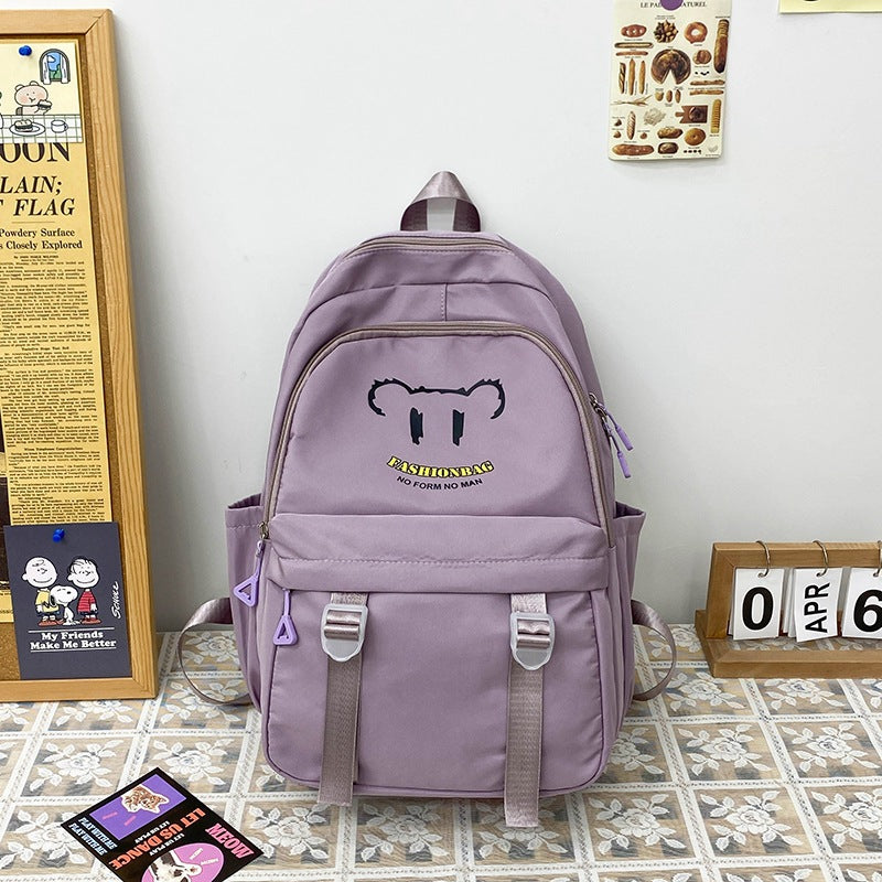 Backpack wholesale new Harajuku campus ladies Korean version large capacity versatile student schoolbag leisure travel backpack
