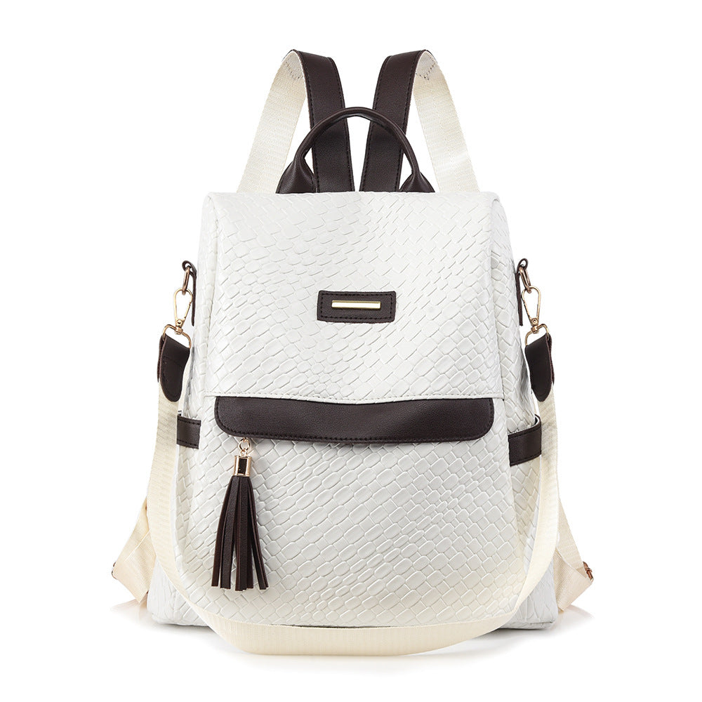 New factory direct sales trend fashionable women's backpack outdoor travel commuter leisure bag manufacturers wholesale hair