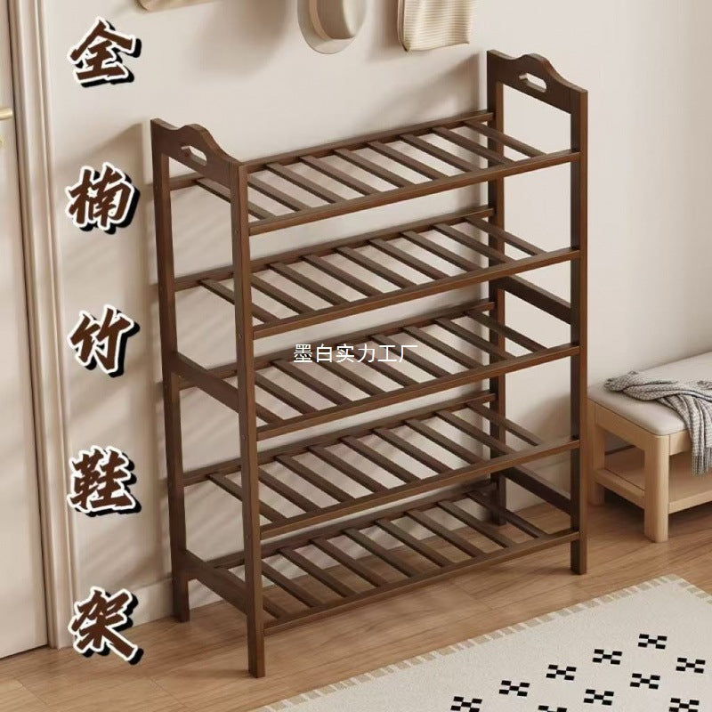 Shoe rack Multi-layer household shelf Door shoe cabinet Shoe rack Storage Strong household dormitory rental room dust-proof