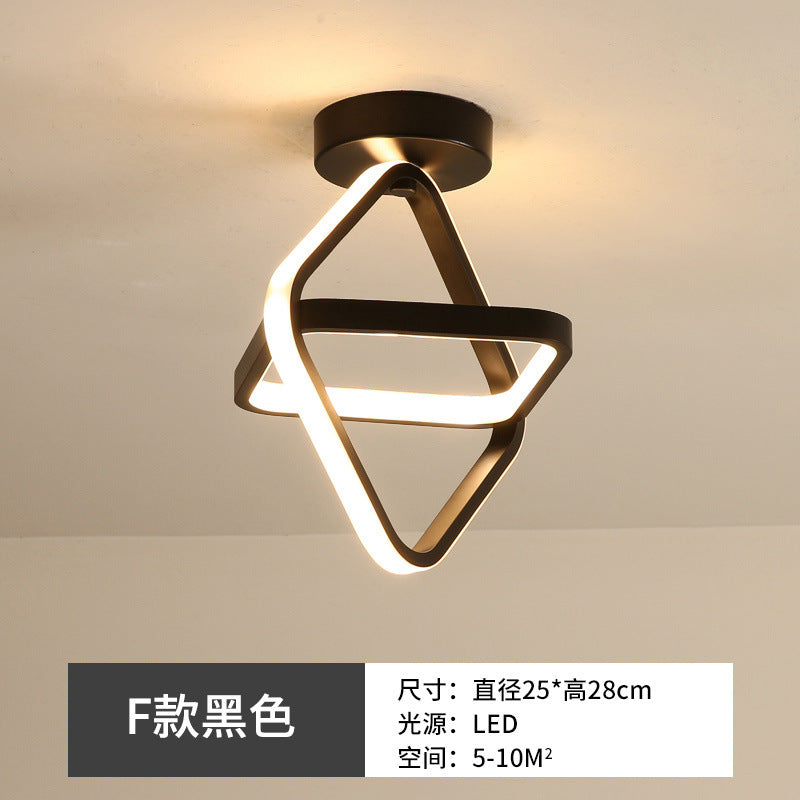 LED Aisle Light Modern Simple Entry Foyer Light Creative Balcony Light Nordic Smart Lighting