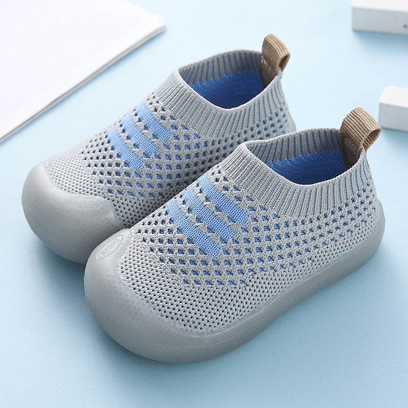 Baby sandals women's summer toddler shoes 0-1-2 years old infant soft sole mesh shoes for babies and toddlers, wholesale available