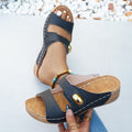Women's slippers - new  styles for export: southeast asian summer thick-soled slides, wholesale cross-border sandals