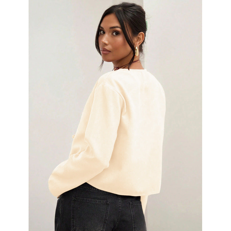 Full real shot shein independent station 1688  hot selling casualtie backshirtoutwear
