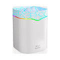 New 2l triple-spray water droplet humidifier, usb air humidifier with aromatherapy, portable large mist humidifier for office desktop