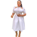 Aliexpress  new arrivalfashionelegant banquet evening dress export african women's clothing plus size hot diamond dress