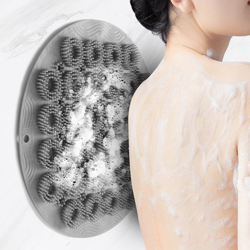 Bath rubbing artifact bathroom wall rubbing back lazy silicone back not asking for massage bath brush suction cup rubbing back rubbing feet