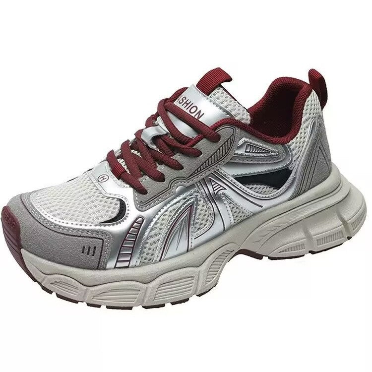 Dad shoes women's spring & fall 2026 new women's shoes easiest for matchthick sole shoes best selling casual shoes height increasing sports shoes