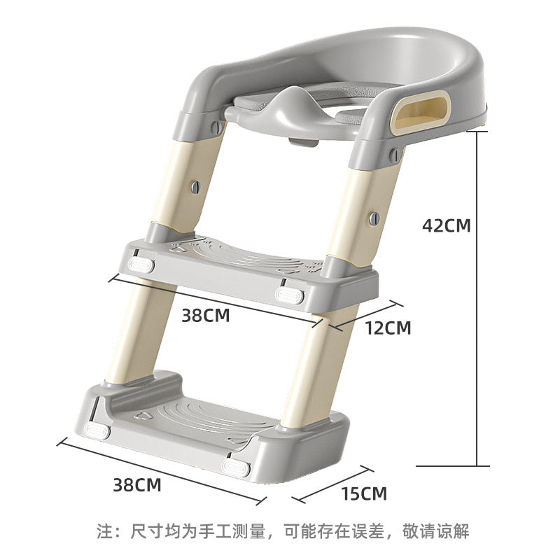 Kids toilet seat step ladder type male child female baby toilet auxiliary pad holder step stool squat toilet