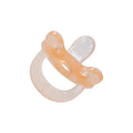 Baby silicone pacifier newborn super soft sleep type super soft imitation breast milk liquid silicone teether anti-colic