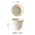 Vintage ceramic handmade mug - japanese style office milk coffee cup - home use water cup - latte art kung fu cup