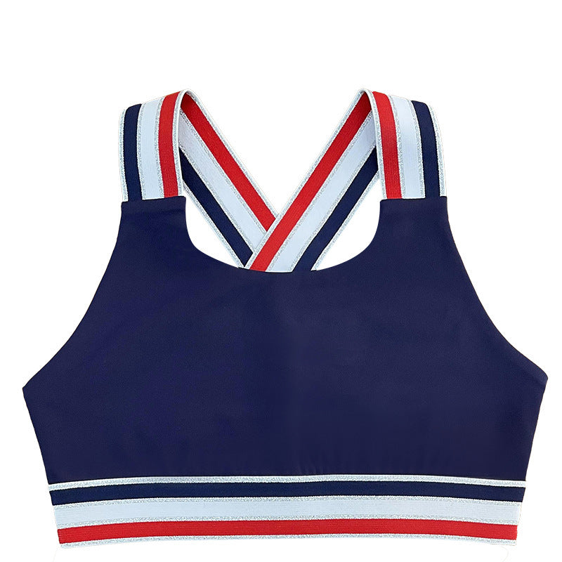 Combat girl comfortable high elastic webbing kids yoga clothes training quick-drying kids tight running fitness clothes