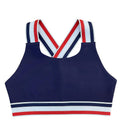 Combat girl comfortable high elastic webbing kids yoga clothes training quick-drying kids tight running fitness clothes