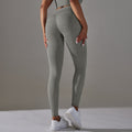 fashionnew arrival seamless knitting butt high waist tummy control yoga pants sports running fitness nine-point pants