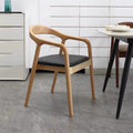 All solid wood chinese restaurant dining chair creative study back chair shu president chair sales department tea making log negotiation chair