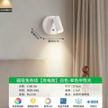 Magnetic charging trendy warm light photo booth - tri-color dimmable ambient light for living room & bedroom - no installation required